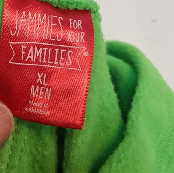 Men's Jammies For Your Families Dino "Rawr to the World" One Piece Union Suit XL - Picture 2 of 3